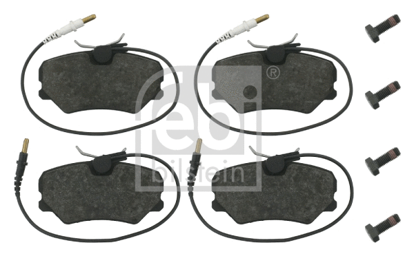 Brake Pad Set, disc brake (16258)