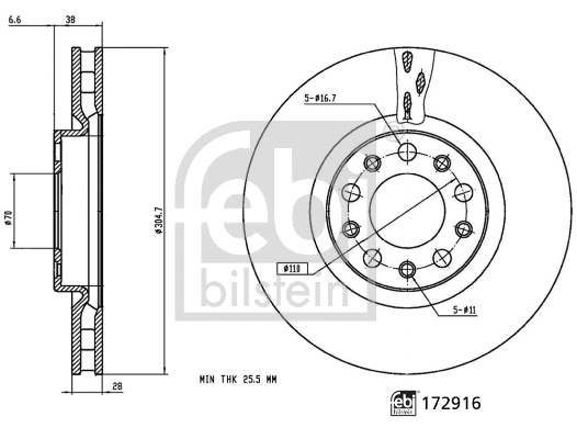 Brake Disc (172916)