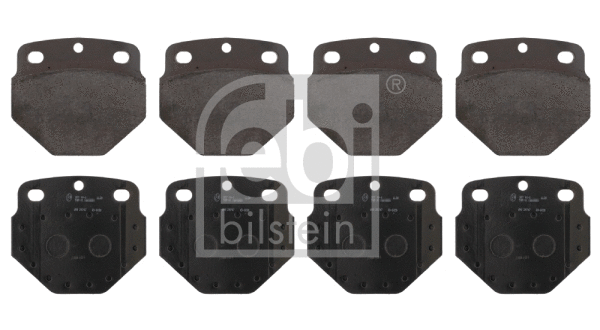 Brake Pad Set, disc brake (16569)