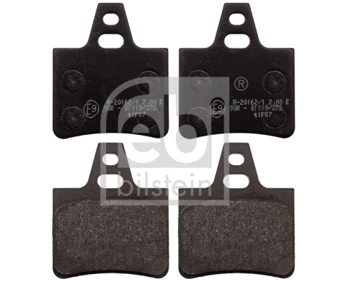 Brake Pad Set, disc brake (116040)
