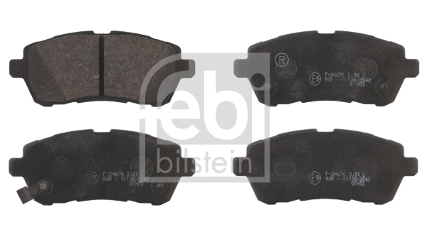 Brake Pad Set, disc brake (16771)