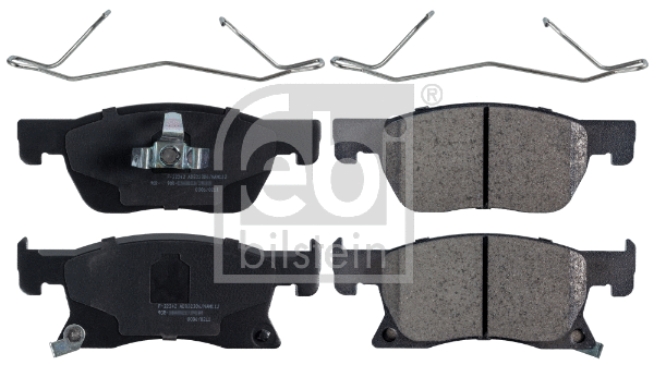 Brake Pad Set, disc brake (116239)
