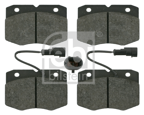 Brake Pad Set, disc brake (16347)