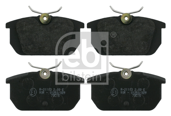 Brake Pad Set, disc brake (16171)