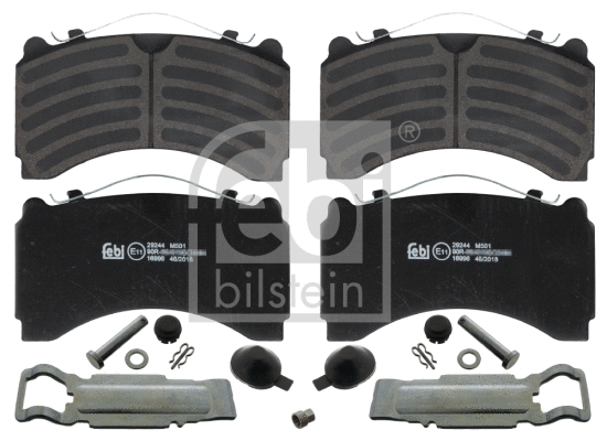 Brake Pad Set, disc brake (16996)