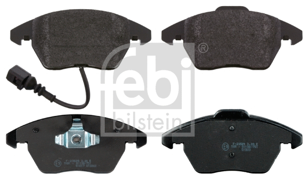 Brake Pad Set, disc brake (16502)