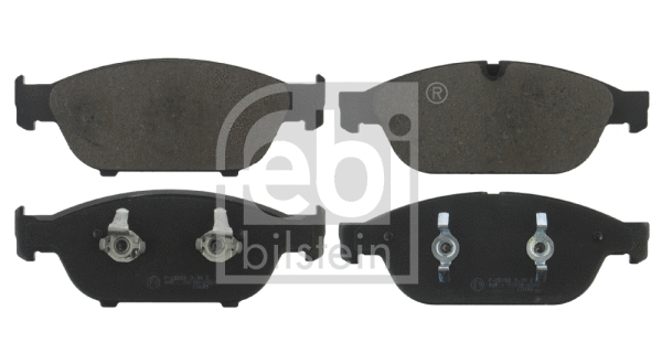 Brake Pad Set, disc brake (16823)