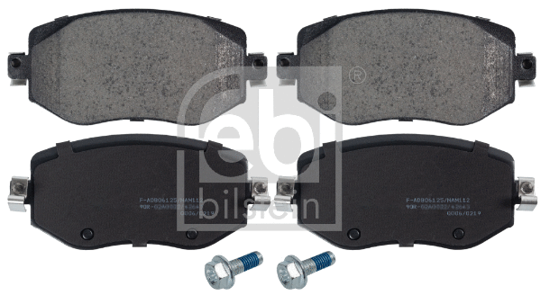 Brake Pad Set, disc brake (116245)