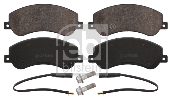 Brake Pad Set, disc brake (16637)