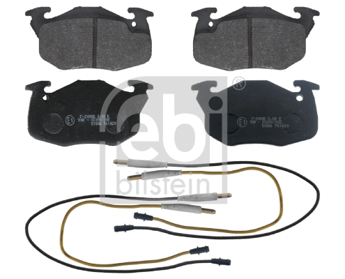 Brake Pad Set, disc brake (16291)