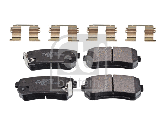 Brake Pad Set, disc brake (116270)