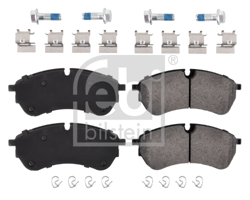 Brake Pad Set, disc brake (116246)