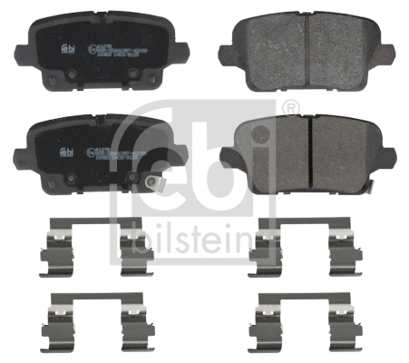 Brake Pad Set, disc brake (16983)