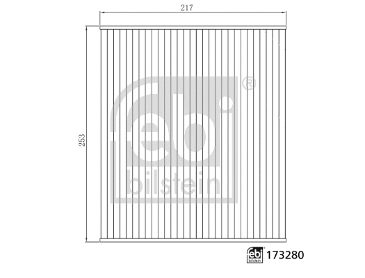 Filter, cabin air (173280)