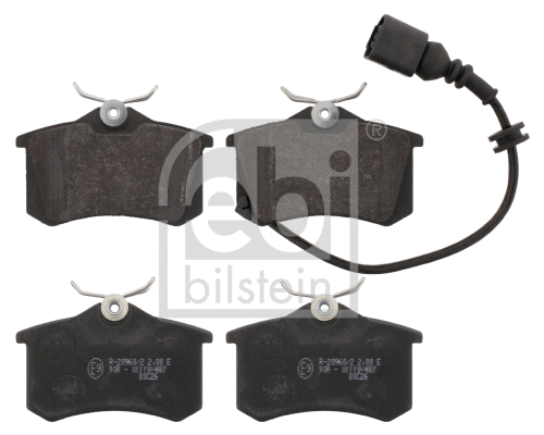 Brake Pad Set, disc brake (16639)