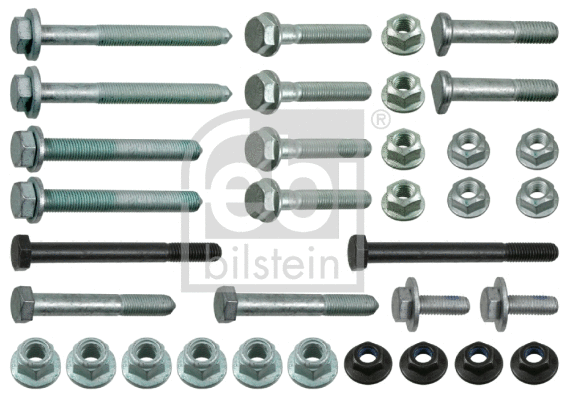 Mounting and Bolting Kit, control/trailing arm
