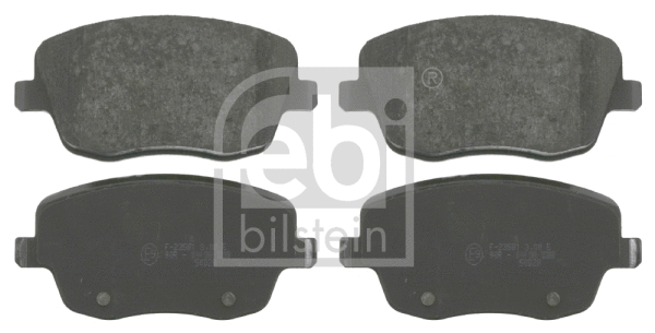 Brake Pad Set, disc brake (16484)