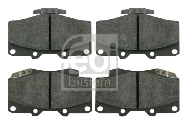 Brake Pad Set, disc brake (16537)