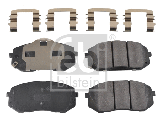 Brake Pad Set, disc brake (116333)
