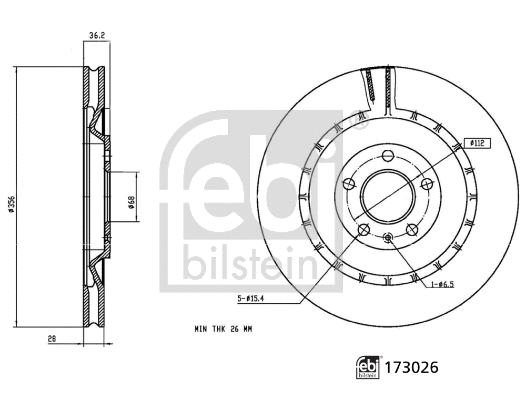Brake Disc (173026)