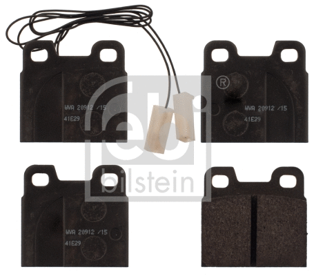 Brake Pad Set, disc brake (116001)