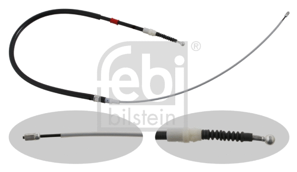 Cable Pull, parking brake (30727)