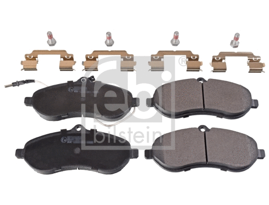 Brake Pad Set, disc brake (116413)