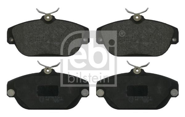 Brake Pad Set, disc brake (16228)