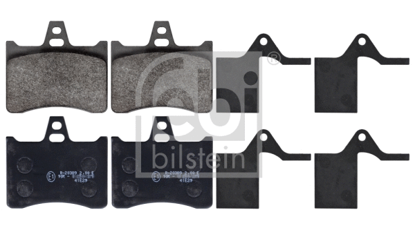 Brake Pad Set, disc brake (116035)