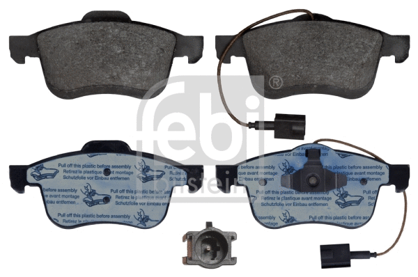 Brake Pad Set, disc brake (116104)