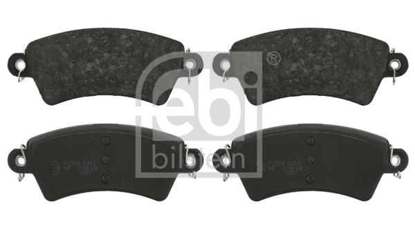 Brake Pad Set, disc brake (16364)