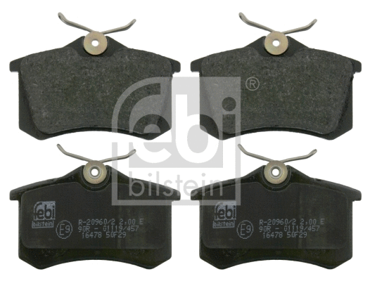 Brake Pad Set, disc brake (16478)