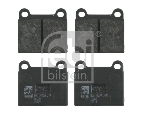 Brake Pad Set, disc brake (16068)