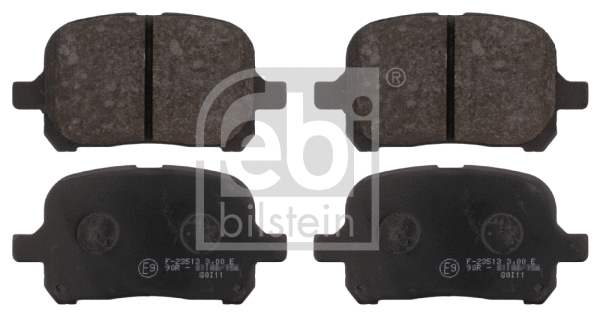 Brake Pad Set, disc brake (16724)