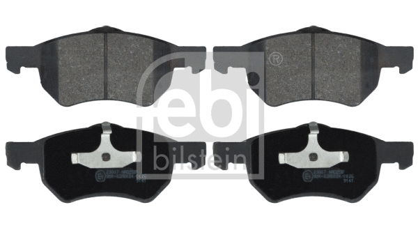 Brake Pad Set, disc brake (116262)