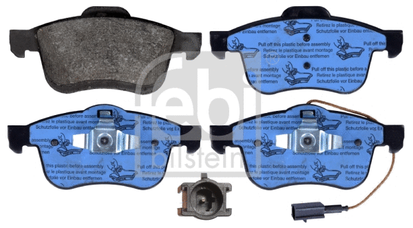 Brake Pad Set, disc brake (116059)