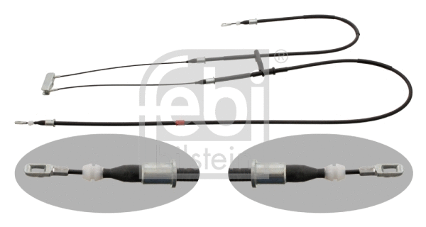 Cable Pull, parking brake (29305)