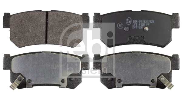 Brake Pad Set, disc brake (170638)