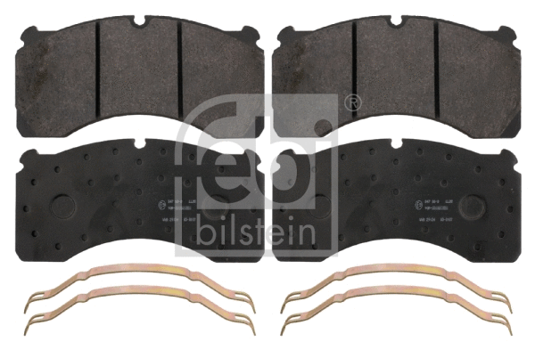 Brake Pad Set, disc brake (16717)