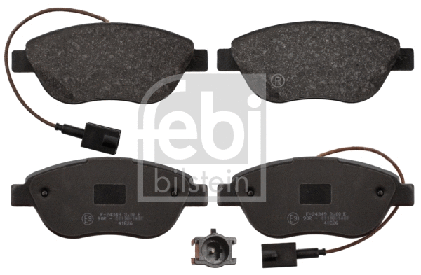 Brake Pad Set, disc brake (116057)