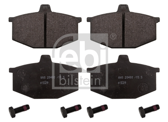 Brake Pad Set, disc brake (116181)