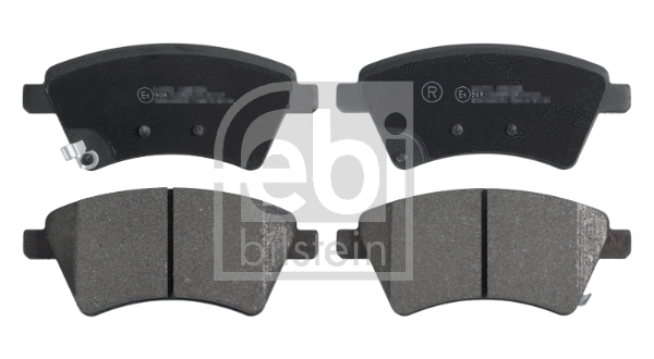 Brake Pad Set, disc brake (16658)