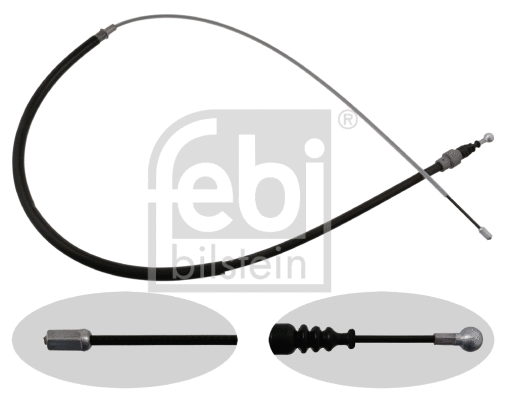 Cable Pull, parking brake (24412)