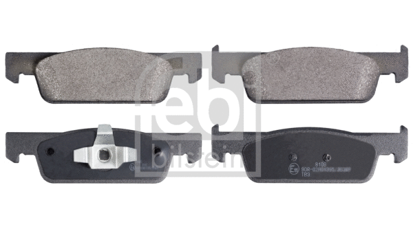 Brake Pad Set, disc brake (16965)