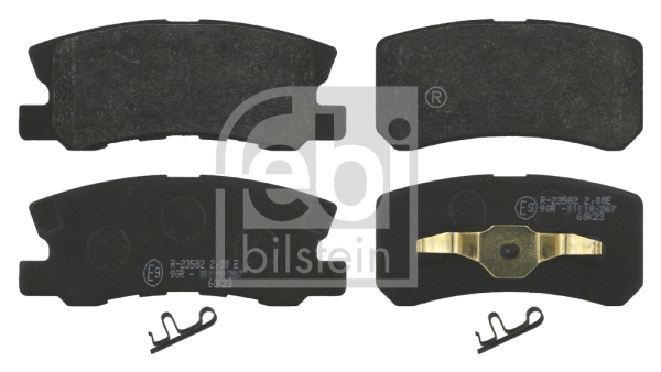 Brake Pad Set, disc brake (16583)