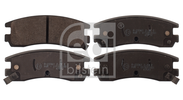 Brake Pad Set, disc brake (116154)
