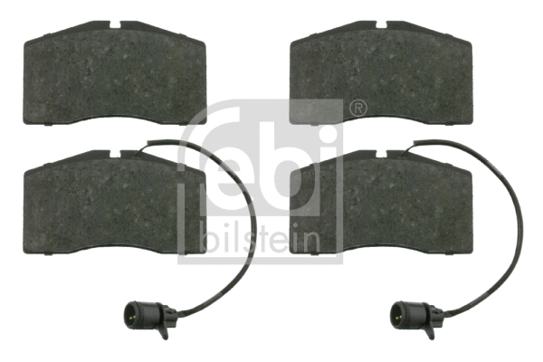 Brake Pad Set, disc brake (16528)