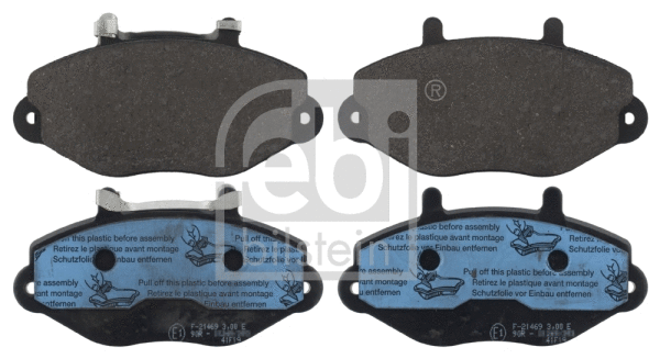 Brake Pad Set, disc brake (116070)