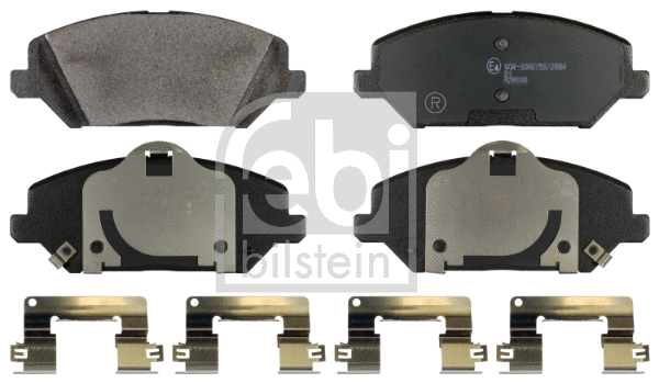 Brake Pad Set, disc brake (170637)