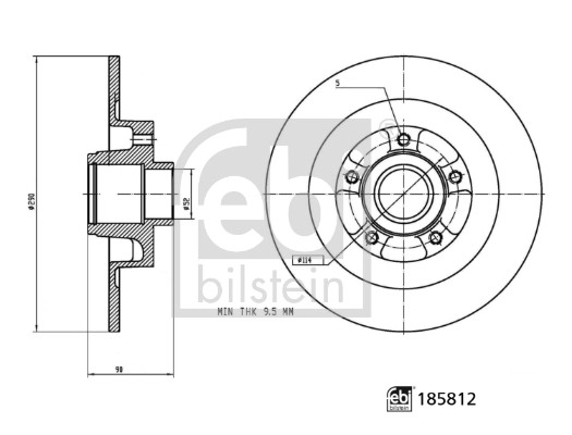 Brake Disc (185812)